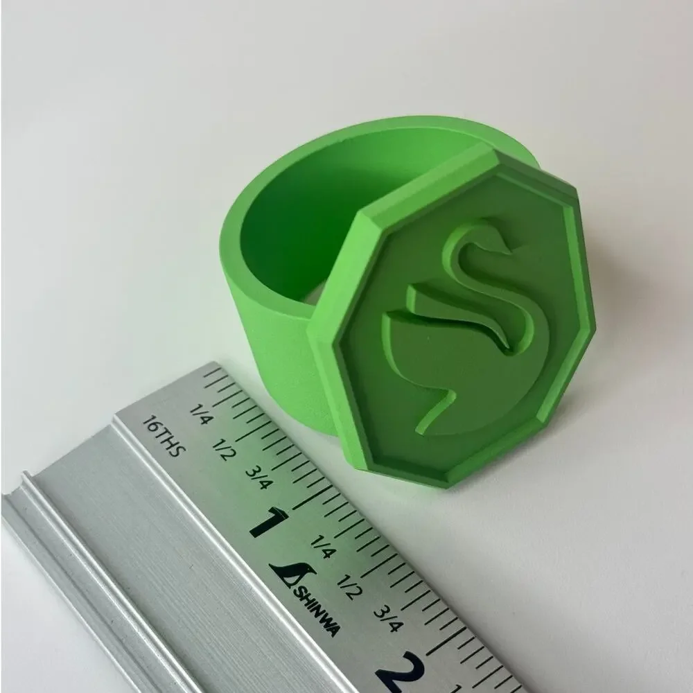 Swarovski Napkin Ring Set of 2 Green New in Box